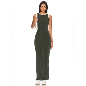 Lioness 97' MAXI DRESS IN FOREST GREEN size medium